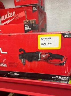 Milwaukee M18 FUEL 18V Lithium-Ion Brushless Cordless GEN 2 SUPER HAWG 1/2 in. Right Angle Drill