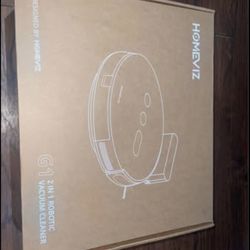 🔥 BRAND NEW SEALED HOMEVIZ G1 Robot Vacuum + Mop | 8000Pa