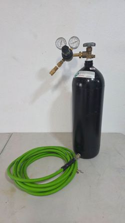 Compressed air/nitrogen tank