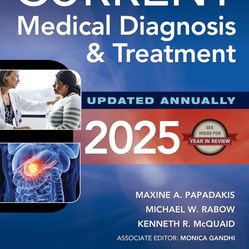 CURRENT Medical diagnosis And Treatment Original Book