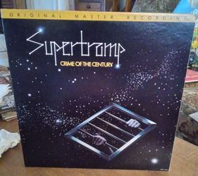 Supertramp Crime of the Century original Master Recording album