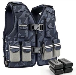 Zetronn Men and Women's Adjustable Weighted Vest