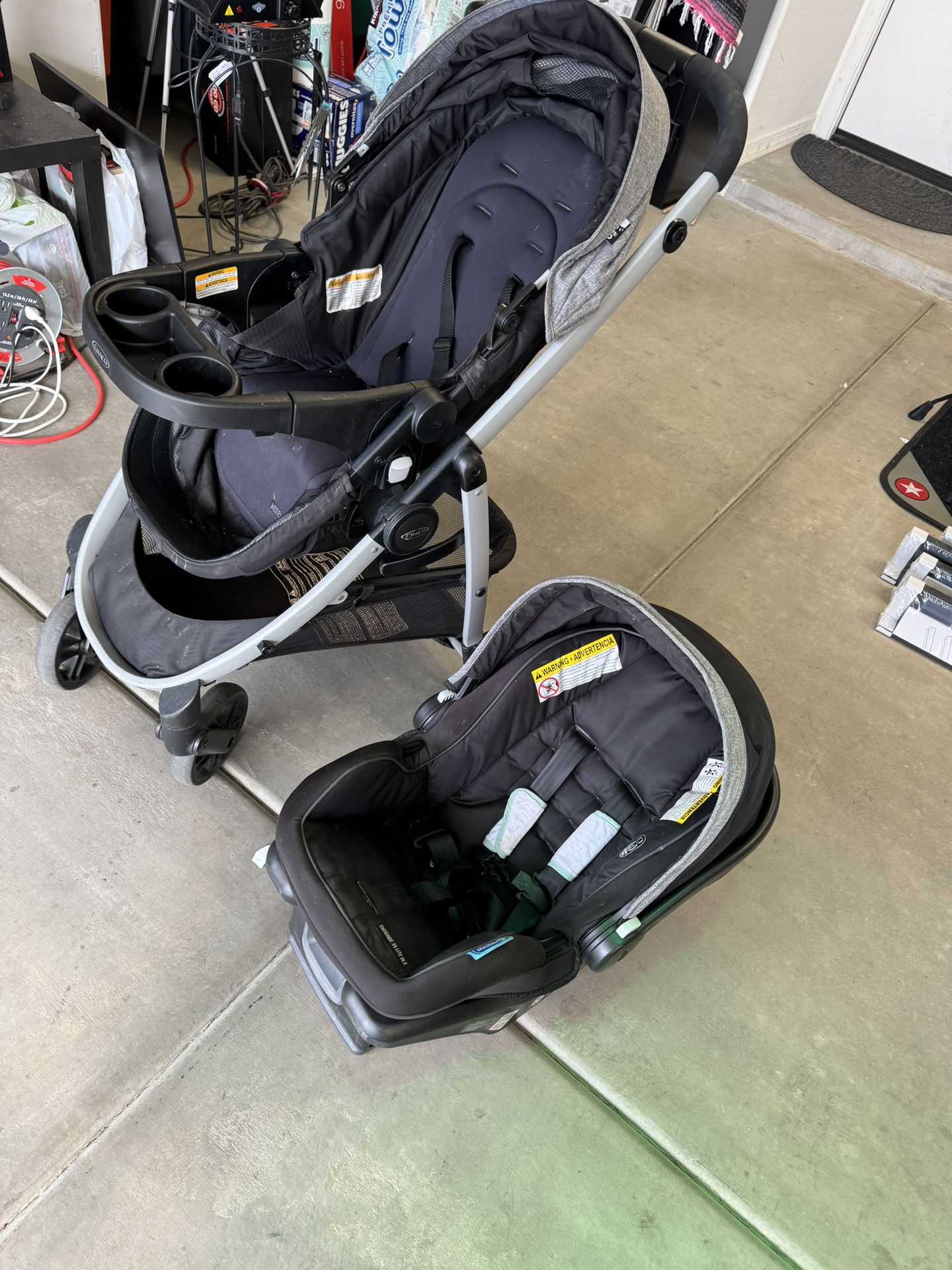 Graco Car seat stroller Set 