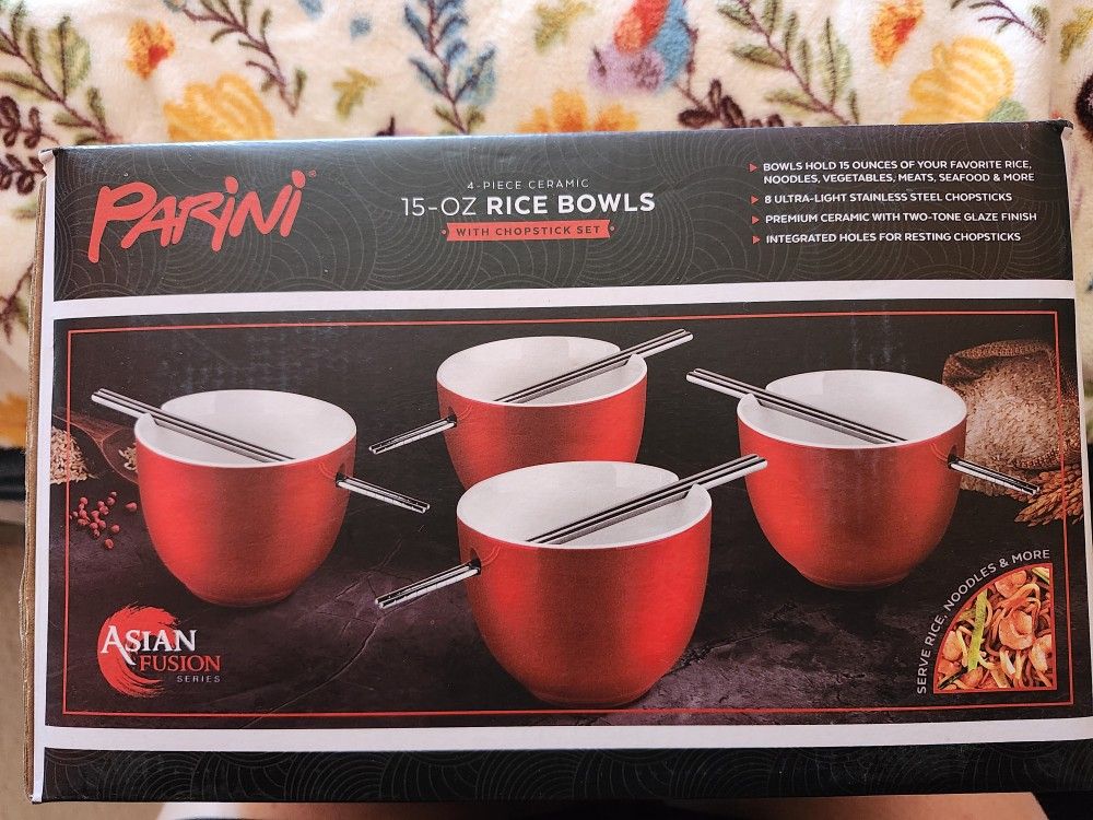 Rice Bowls (15-oz) Set from Parini