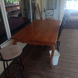 Solid Oak Table