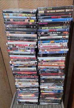 110 Dvds all different tittles