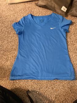 Nike Dri Fit Size Large Blue Teal Color 