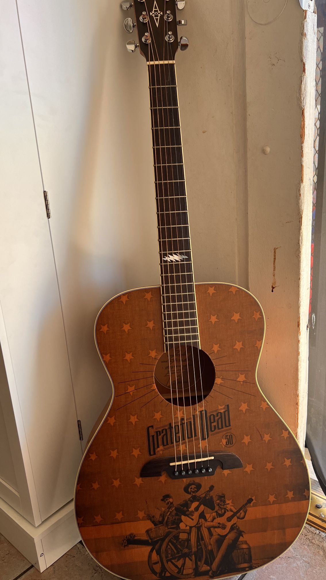 Alvarez Grateful Dead 50th Anniversary Guitar
