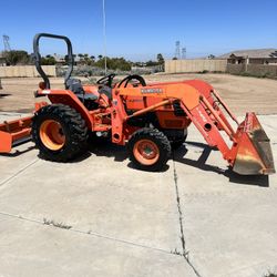 2005 KUBOTA L3400 4x4 Tractor -Low Hrs