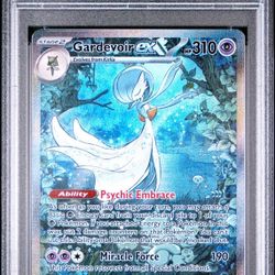2024 Pokémon Gardevoir ex PAF EN-Paldean Fates SIR # 233/091 PSA 10