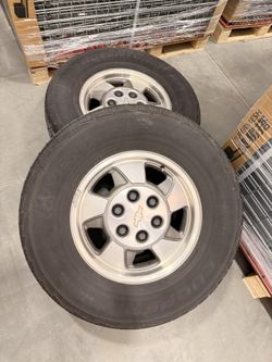 Chevy Tahoe Factory Wheels Stock OEM 16