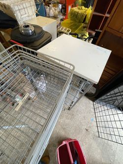 IKEA metal organizers
