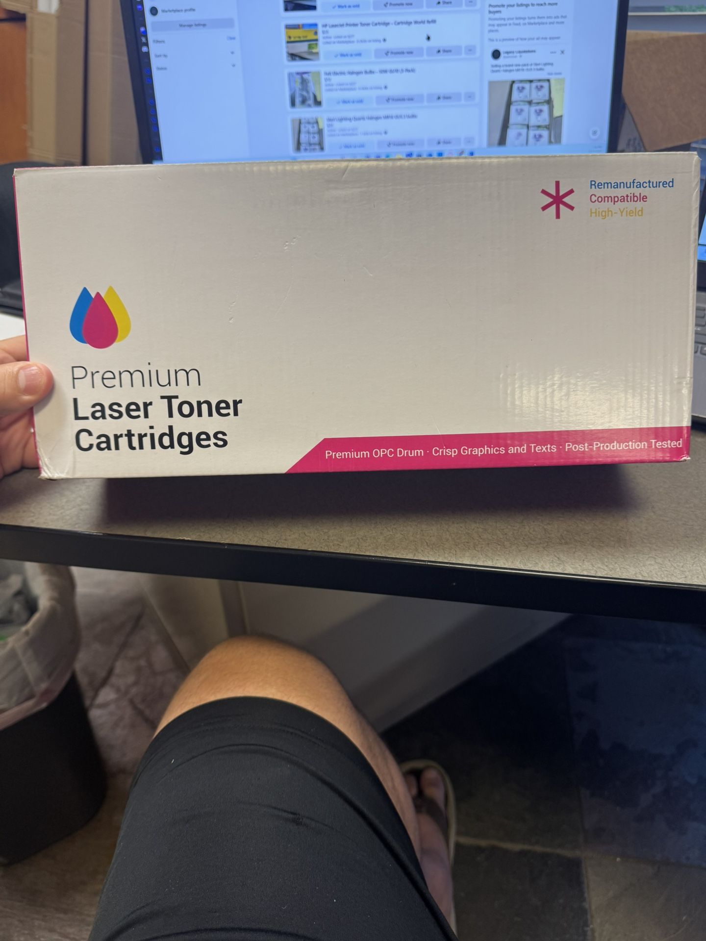 Premium Laser Toner Cartridge - High Yield (Compatible Replacement)