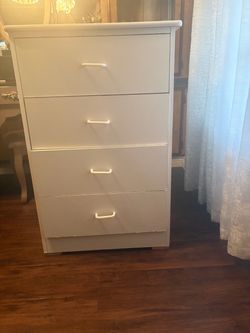 White dresser