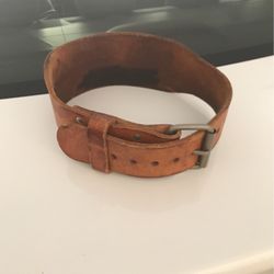 Weirder Leather Workout Belt
