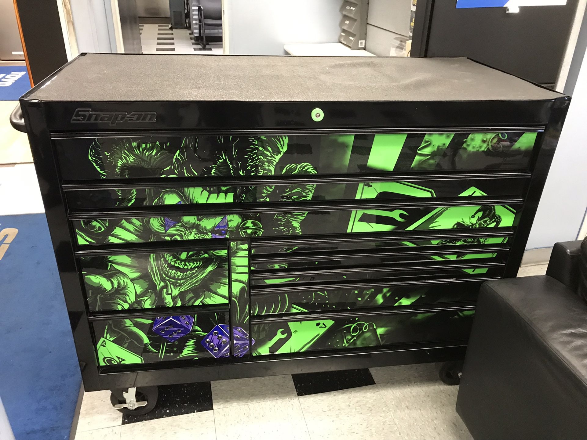 Snap On Tool box Crazy Joker Special Edition