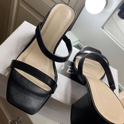 Mule Heels , Used Once , Size 7 