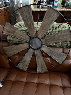Rustic Windmill Wall Decor