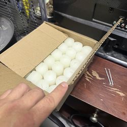 Box over 100 wedding candles