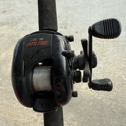 Eagle Claw BC10 bait caster on 6’ reel #1