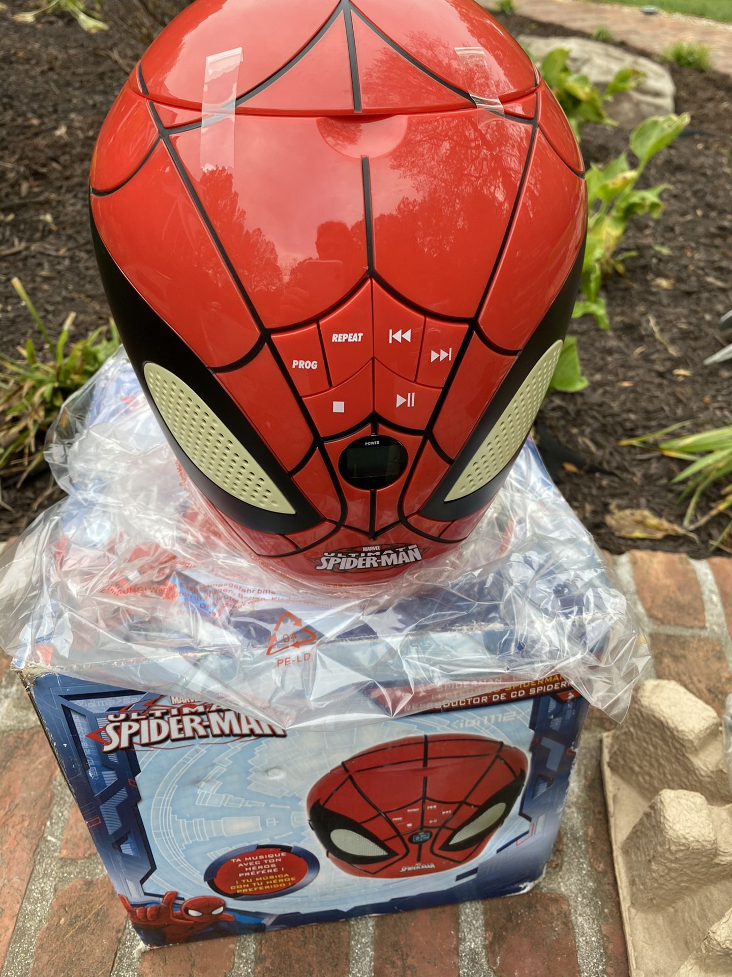 New Spiderman cd player