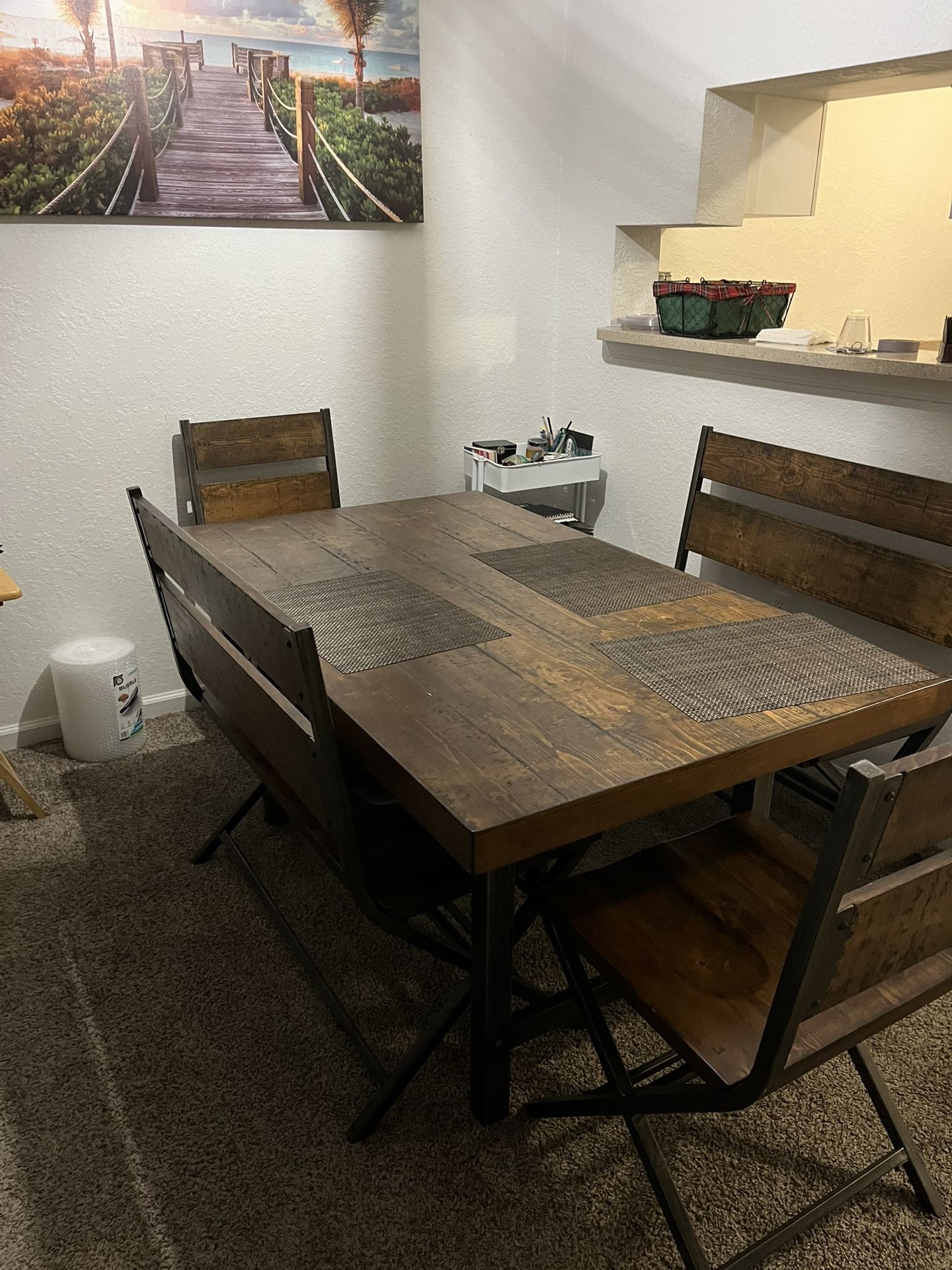 Nice Wood Dining Table