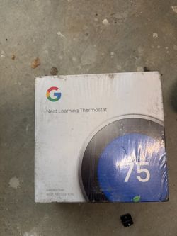 Google nest thermostat