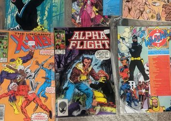 DC and Marvel comic books