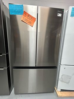 Brand new refrigerator with warranty included