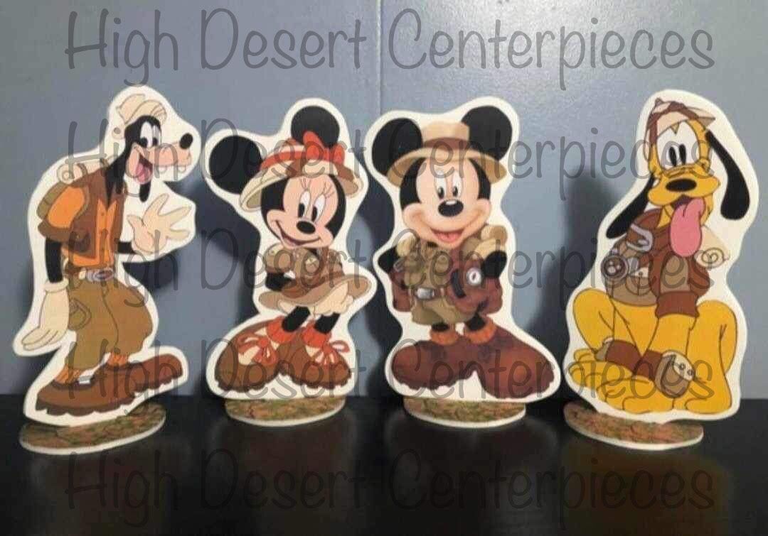 Mickey Safari Centerpieces
