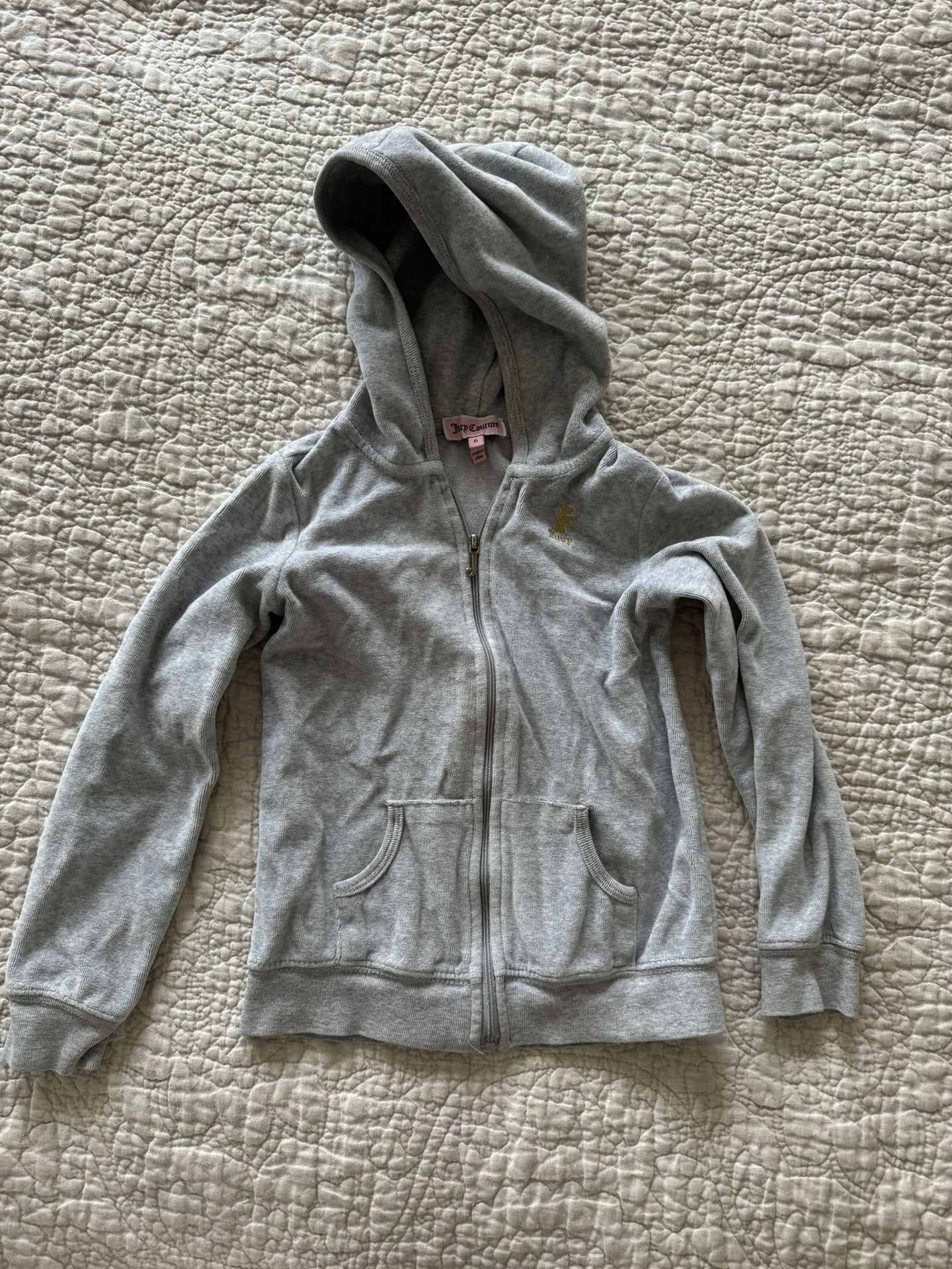 Girls Juicy Couture Zip-up Size 6
