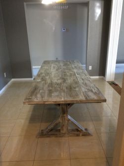 Custom farm tables