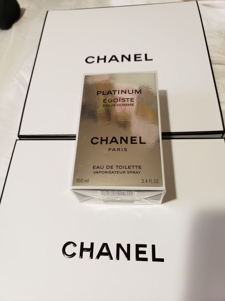 New Mens cologne - Platinum Chanel Egoïste pour homme eau de toilette vaporisateur 3.4ml 100 fl oz cologne perfume