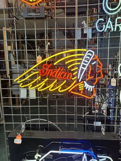 Indian Motorcycle Neon Sign