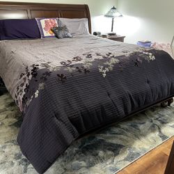 Beautiful Solid Wood King Bed Frame