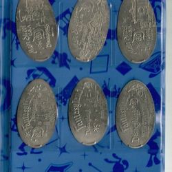 RARE Disneyland 60th Anniversary Complete Quarter Set (Retired) + Bonus Book
