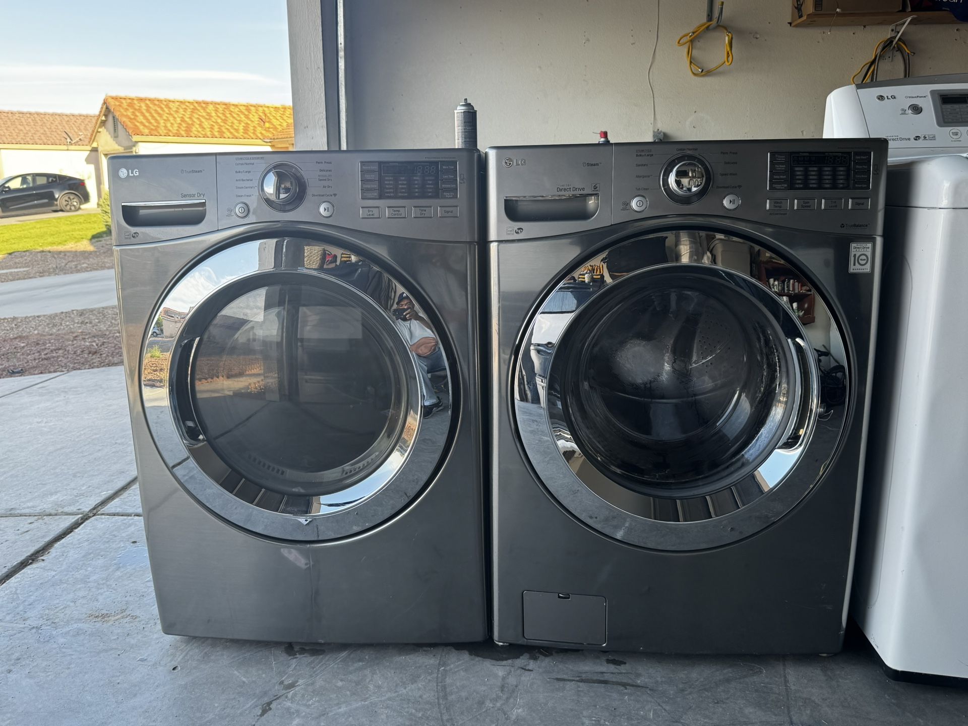 Washer And Gas Dryer LG
