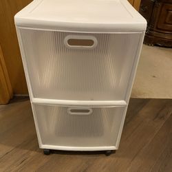 2 Drawer Storage Unit