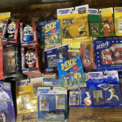 Collectible Sports Figures All For $100