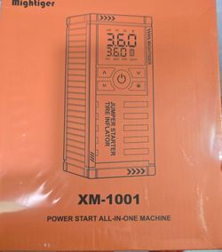 Mightiger XM-1001 Jumper Starter Tire Inflator