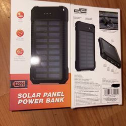 Solar Powered Power bank 
