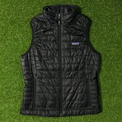 Womens Patagonia Nano Puff Puffer Down Vest Jacket Size Small