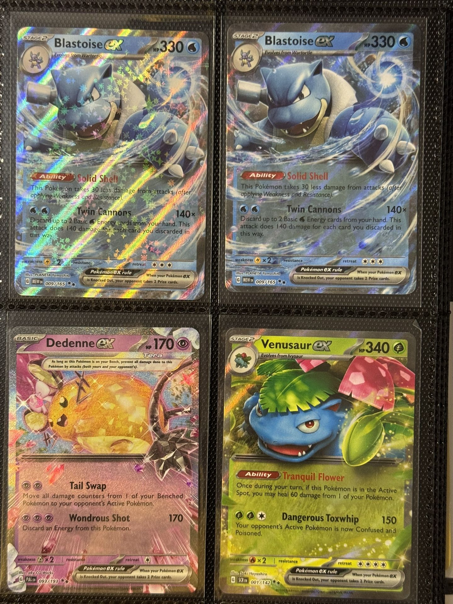EX Pokemon Cards