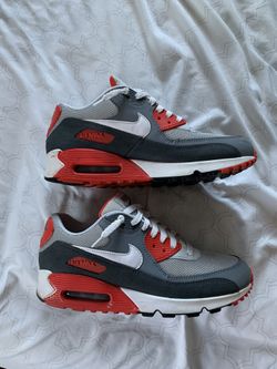 Air Max 90 Infrared Grey Mens Size 9 Used