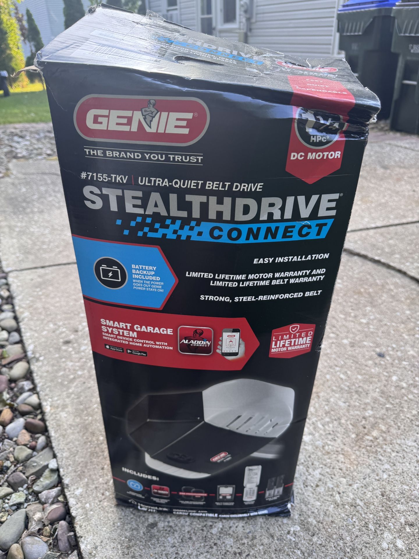 Genie Stealthdrive Garage Door Opener - New