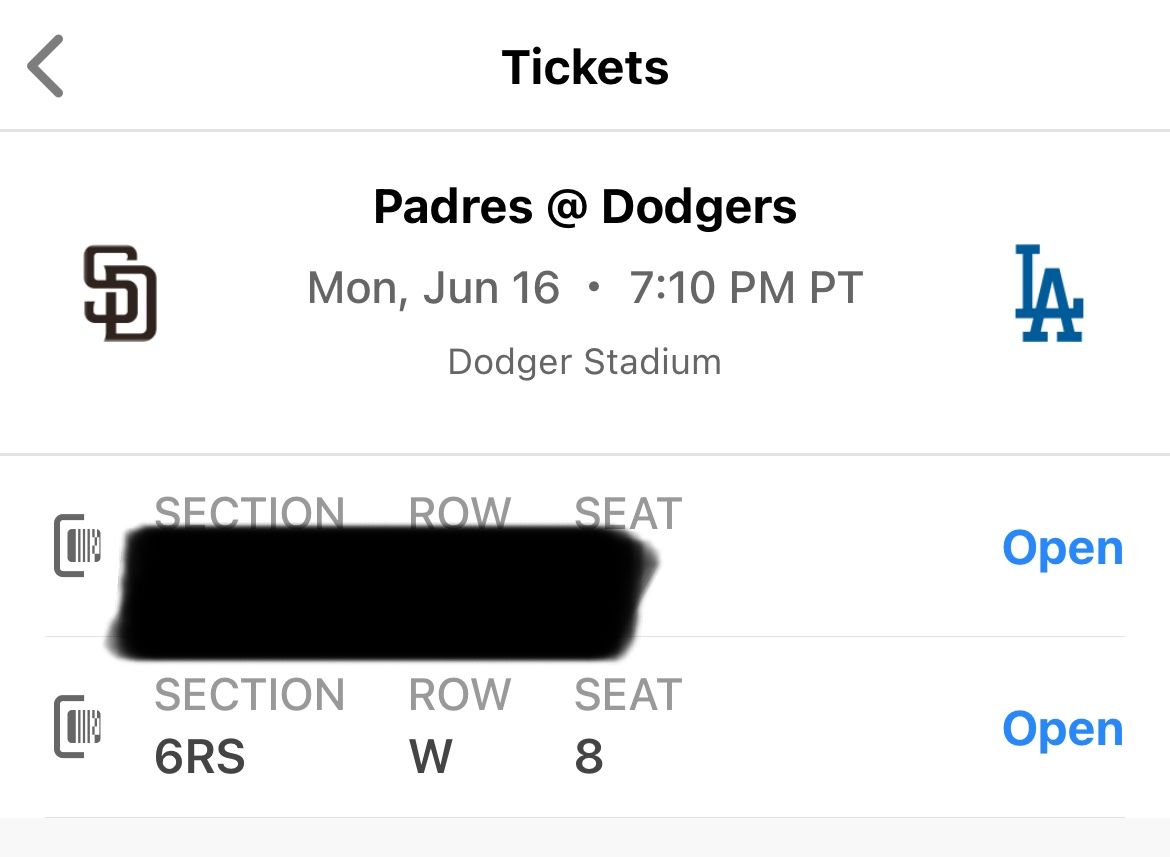 Dodgers vs San Diego