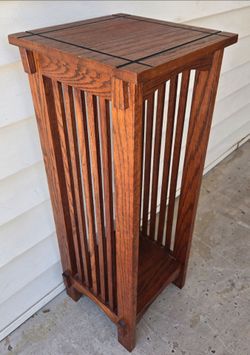 Mission Style Plant Stand, Side Table