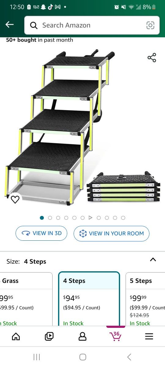 Brand New Dog Stairs Non Slip.