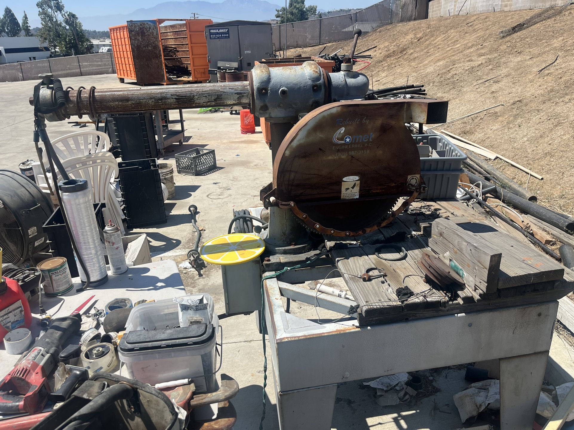 20 Inch Radial Arm Cut Off Saw