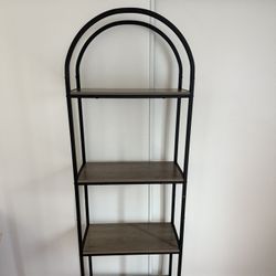 4 Tier Arched Bookcase